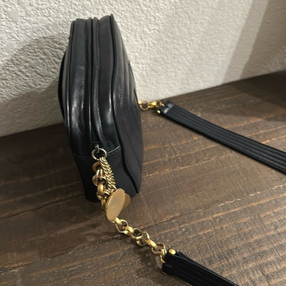 SHARIF NAVY CROSSBODY CHAIN STRAP - Picture 6 of 10